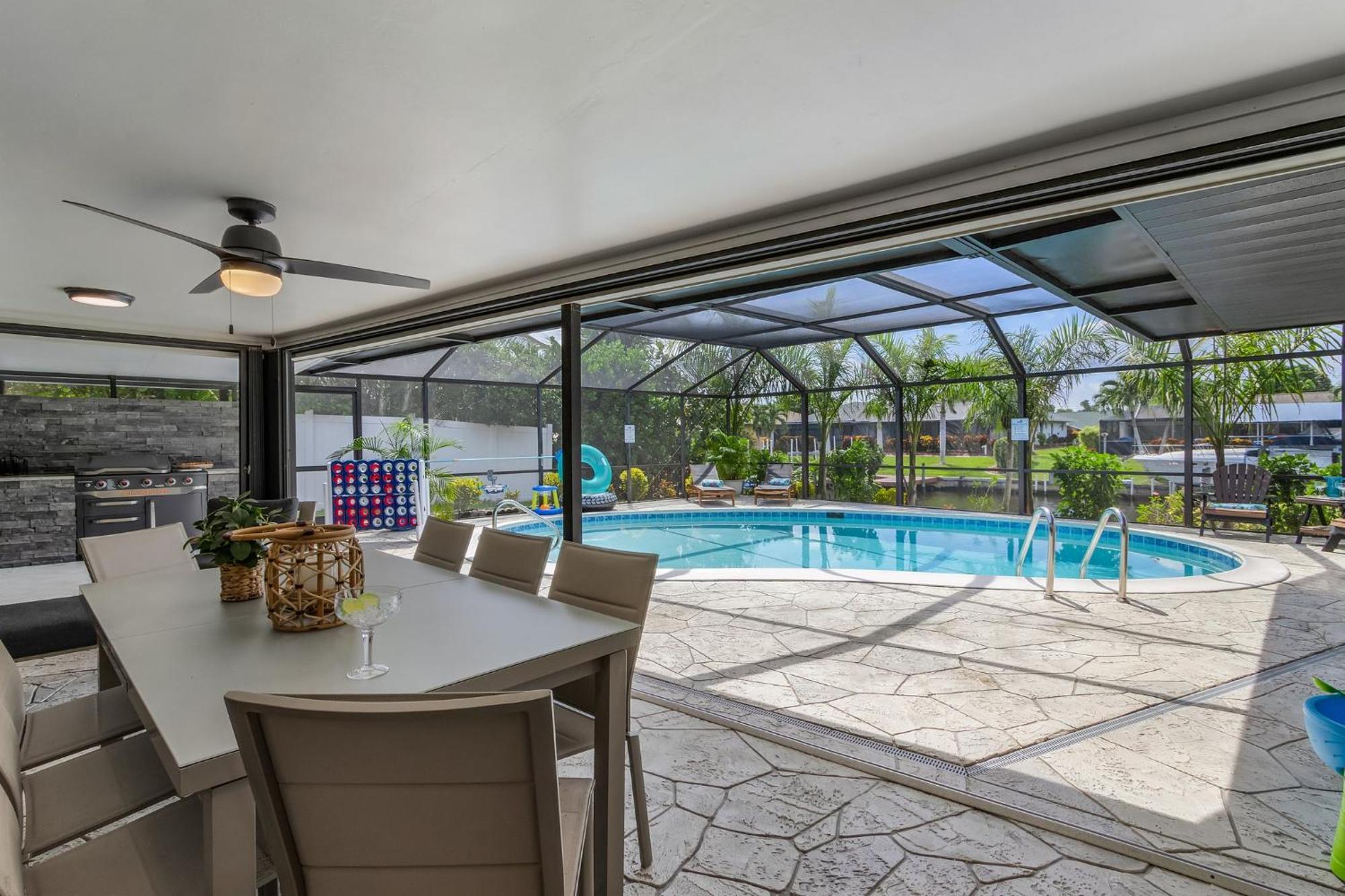 Villa Gulf Access, Kayaks, Heated Pool - Cape By The Ocean - Roelens à Cape Coral Extérieur photo